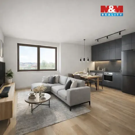 Prodej bytu 2+kk, Praha - Ruzyně, 47 m2