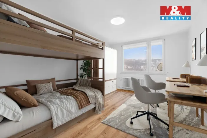 Prodej bytu 2+1, Ústí nad Labem - Střekov, Barrandova, 62 m2