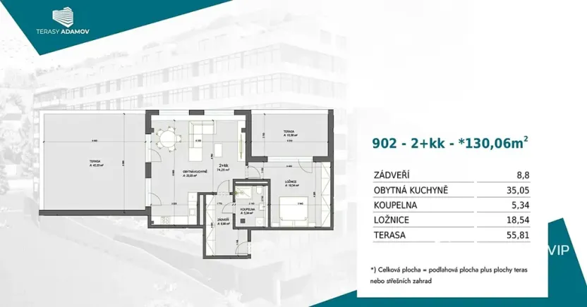 Prodej bytu 2+kk, Adamov, Svitavská, 74 m2