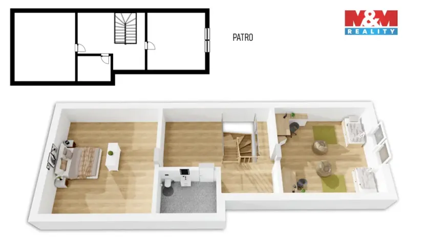 Prodej rodinného domu, Popovice - Kamenná Lhota, 160 m2