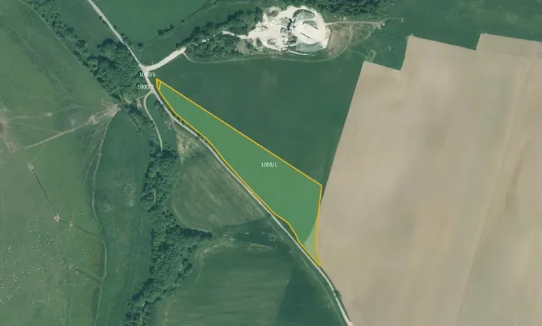 Prodej podílu pole, Bor, 16199 m2