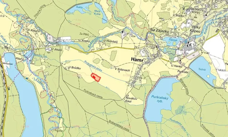 Prodej louky, Hamr, 15538 m2