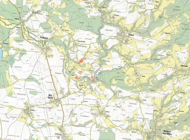 Prodej pole, Bílý Újezd, 70085 m2