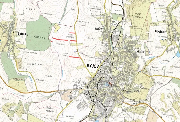 Prodej pole, Kyjov, 11651 m2