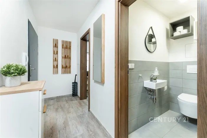 Pronájem bytu 2+kk, Praha, Plzeňská, 43 m2