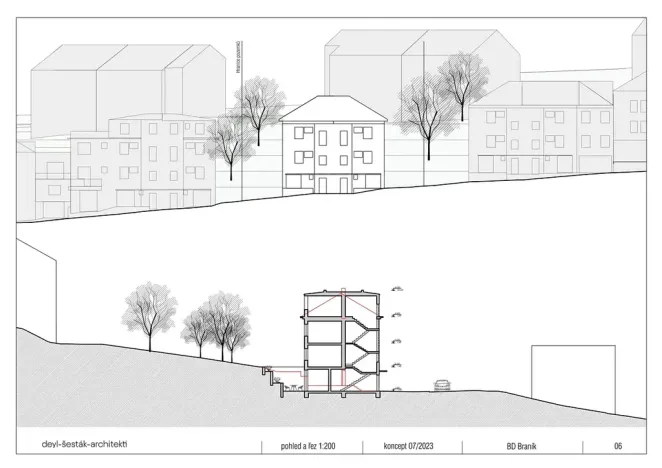 Prodej rodinného domu, Praha - Braník, U družstva Práce, 230 m2