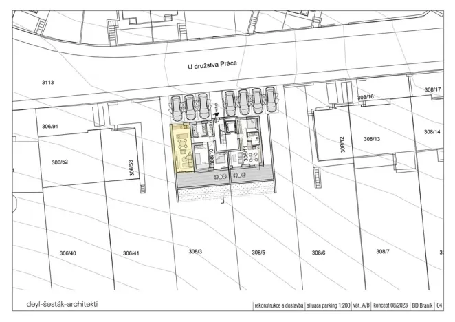 Prodej činžovního domu, Praha - Braník, U družstva Práce, 230 m2