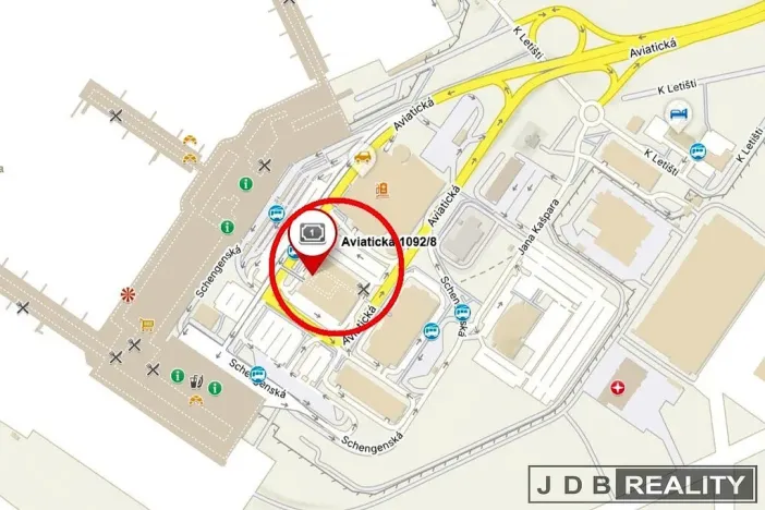 Pronájem kanceláře, Praha - Ruzyně, Aviatická, 110 m2