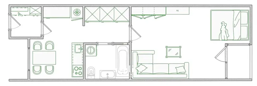 Pronájem bytu 1+1, Znojmo, Hlavní, 48 m2