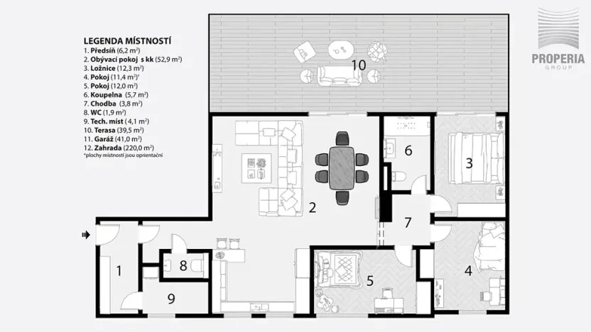 Prodej bytu 4+kk, Ivančice, Ořechová, 109 m2