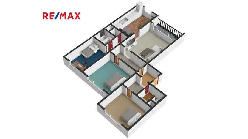 Prodej bytu 4+1, Česká Lípa, Brněnská, 98 m2