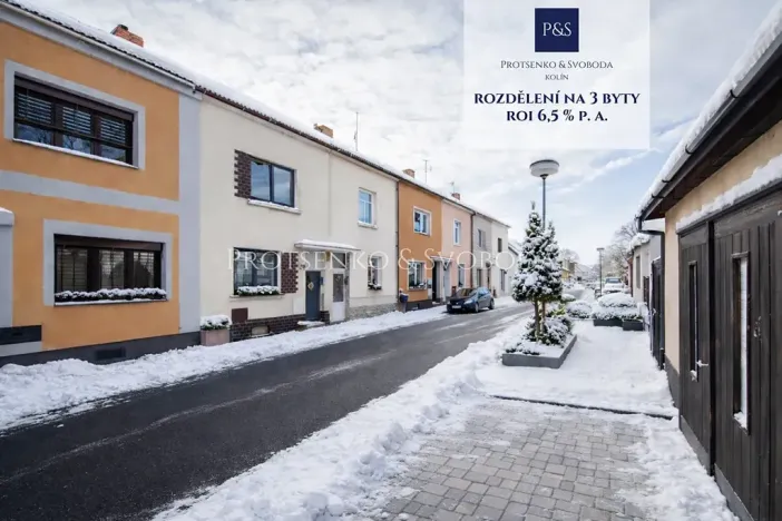 Prodej činžovního domu, Kolín, Ke Hřišti, 186 m2