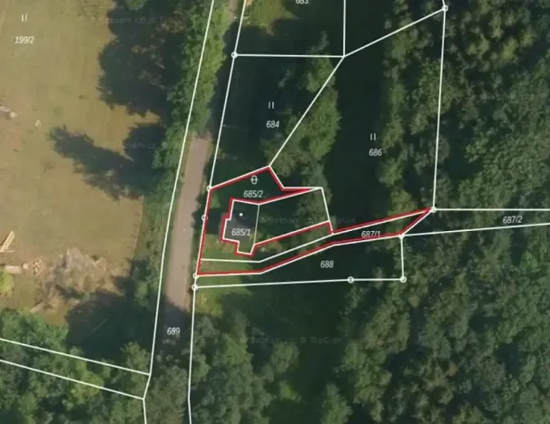 Prodej pozemku, Rybniště, 550 m2