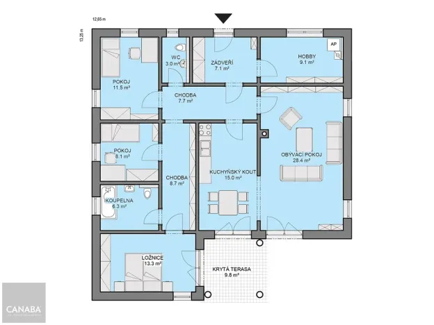 Prodej rodinného domu, Malá Hraštice, 136 m2