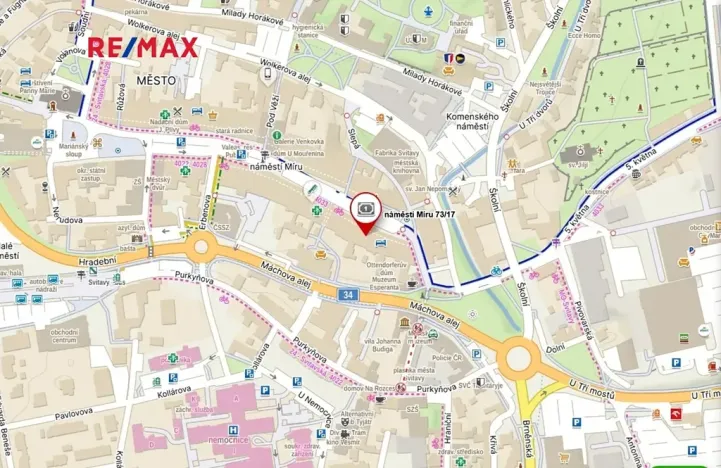 Prodej činžovního domu, Svitavy, náměstí Míru, 325 m2