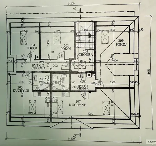 Pronájem bytu 3+kk, Bučovice, Ždánská, 51 m2