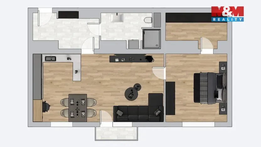 Prodej bytu 2+kk, Chrudim - Chrudim IV, Palackého třída, 72 m2