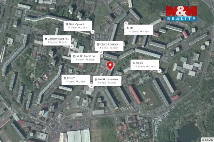 Prodej bytu 3+1, Most, Bohuslava Vrbenského, 76 m2