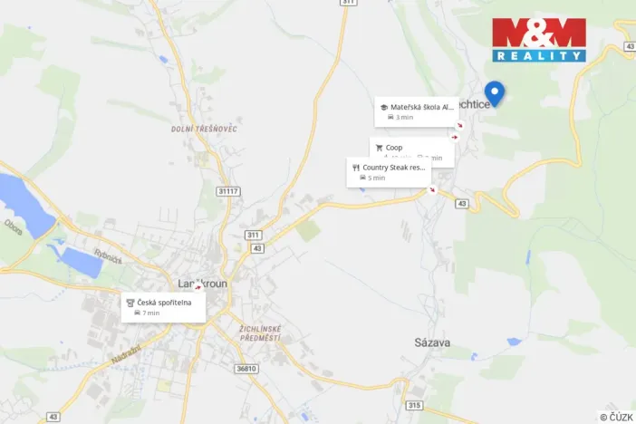 Prodej zahrady, Albrechtice, 380 m2