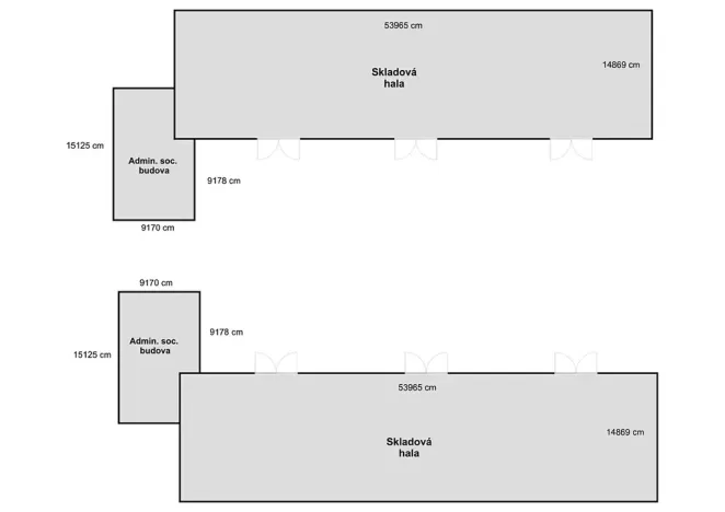 Pronájem skladu, Kolín, K Raškovci, 1785 m2