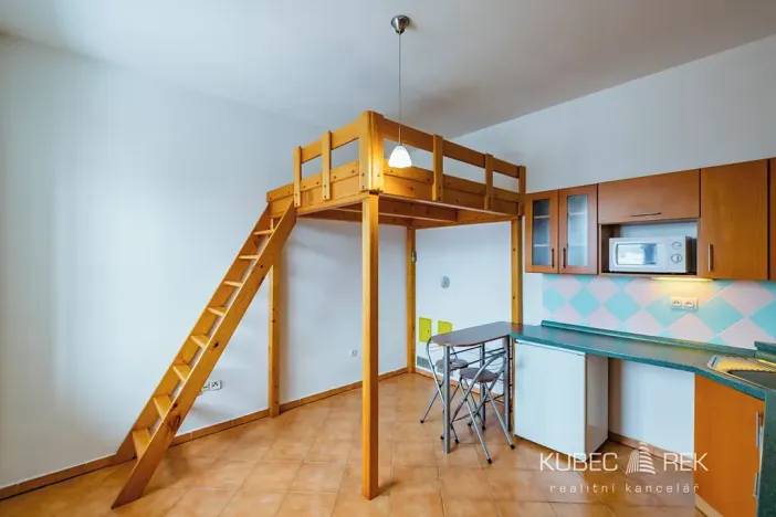 Pronájem bytu 1+kk, Tábor, Třebízského, 20 m2