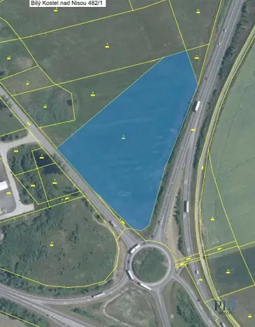 Prodej komerčního pozemku, Bílý Kostel nad Nisou, 26215 m2