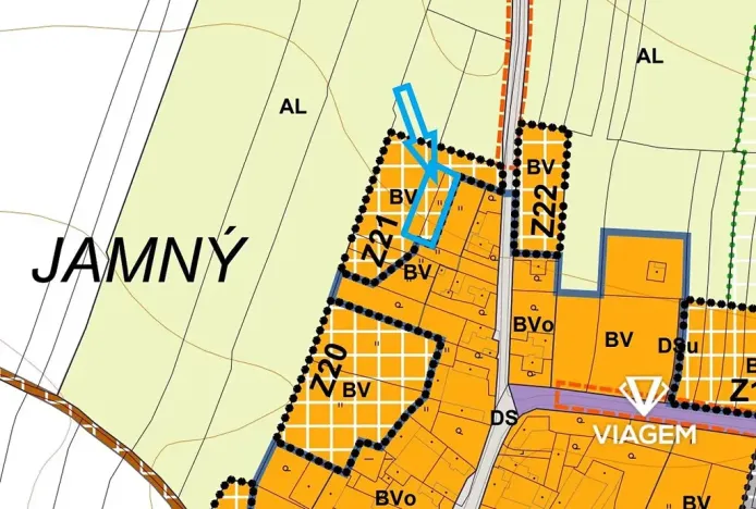Prodej pozemku pro bydlení, Záhoří, 969 m2