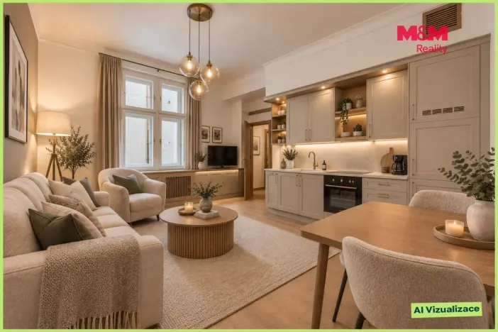 Prodej bytu 2+kk, Praha - Staré Město, Týnská ulička, 45 m2