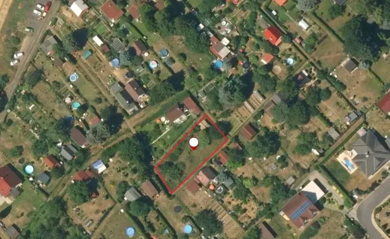 Prodej zahrady, Chlumec, 467 m2