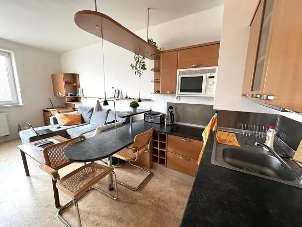 Pronájem bytu 1+kk, Brno - Žebětín, Keřová, 32 m2