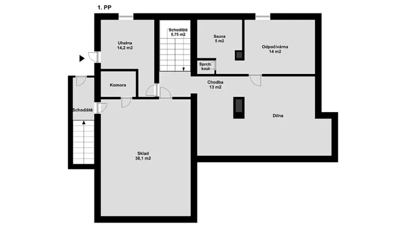 Prodej vícegeneračního domu, Kytín, 330 m2