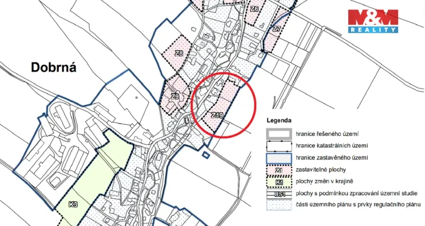 Prodej pozemku pro bydlení, Dobrná, 1037 m2
