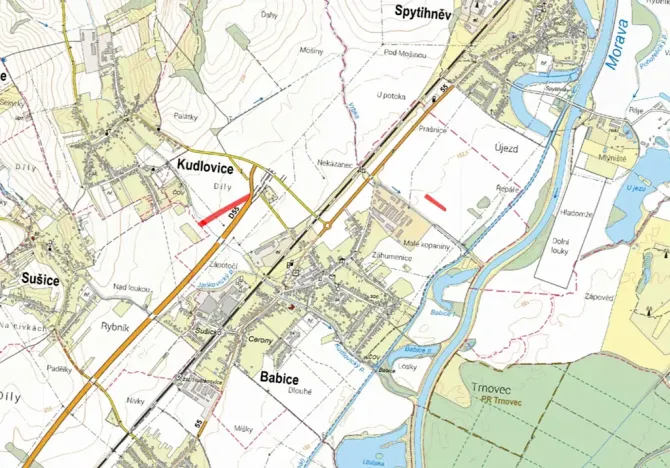 Prodej pole, Babice, 5782 m2