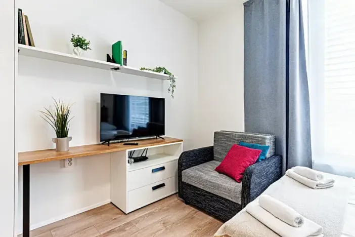 Prodej bytu 1+kk, Praha - Smíchov, Plzeňská, 28 m2