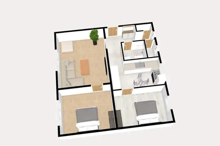 Prodej bytu 3+1, Holešov, U Letiště, 71 m2