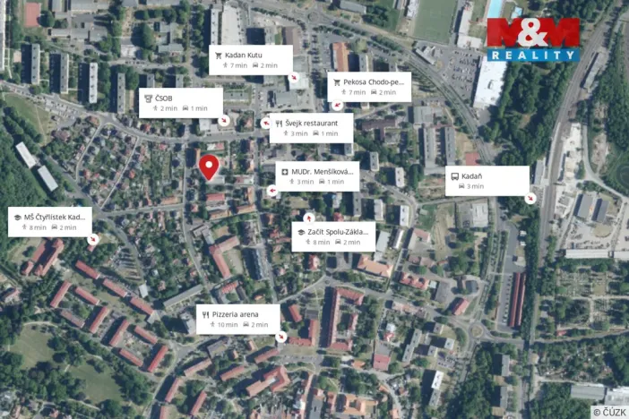 Prodej bytu 3+1, Kadaň, Dvořákova, 118 m2