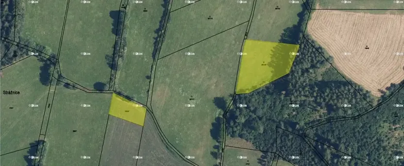 Prodej pole, Hoštice, 2207 m2