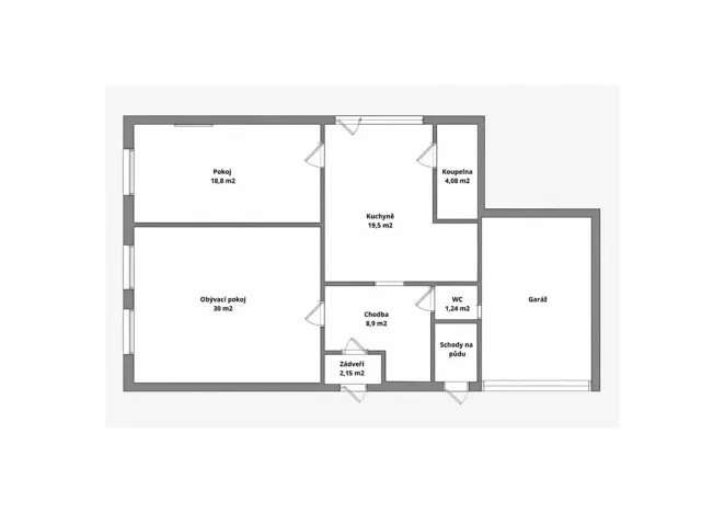 Prodej rodinného domu, Dolní Roveň, 84 m2