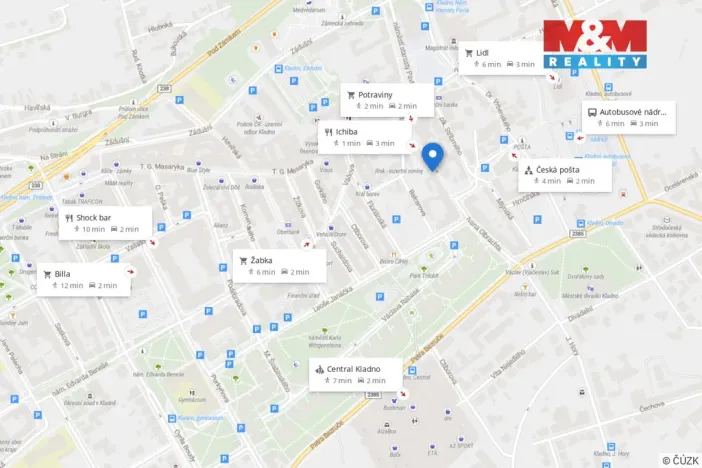 Pronájem bytu 3+kk, Kladno, Ivana Olbrachta, 56 m2