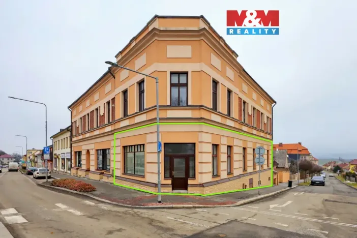 Pronájem obchodního prostoru, Chotěboř, Krále Jana, 118 m2