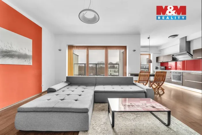 Pronájem bytu 2+kk, Pardubice - Polabiny, Labský Palouk, 74 m2