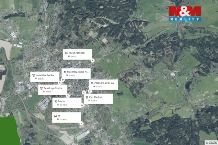 Prodej rodinného domu, Aš - Dolní Paseky, 232 m2