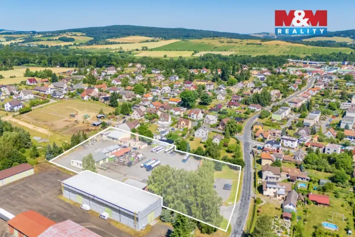 Pronájem komerčního pozemku, Nepomuk - Dvorec, 8696 m2