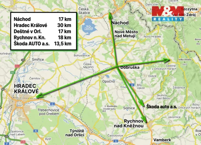 Pronájem kanceláře, Dobruška, Novoměstská, 66 m2