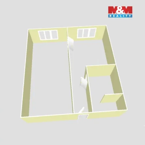 Prodej bytu 1+1, Karlovy Vary - Drahovice, Maďarská, 37 m2