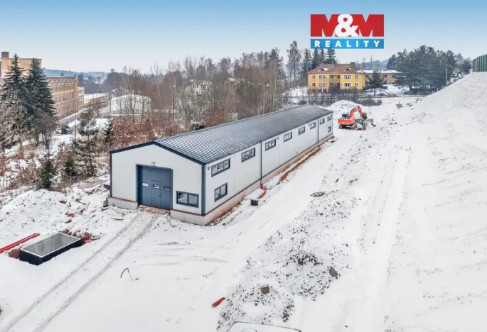 Pronájem výrobních prostor, Nová Paka, Přibyslavská, 450 m2