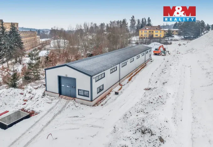 Pronájem výrobních prostor, Nová Paka, Přibyslavská, 450 m2