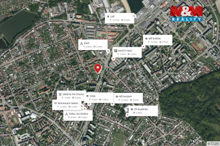 Prodej bytu 3+1, Pardubice - Bílé Předměstí, Na Drážce, 66 m2