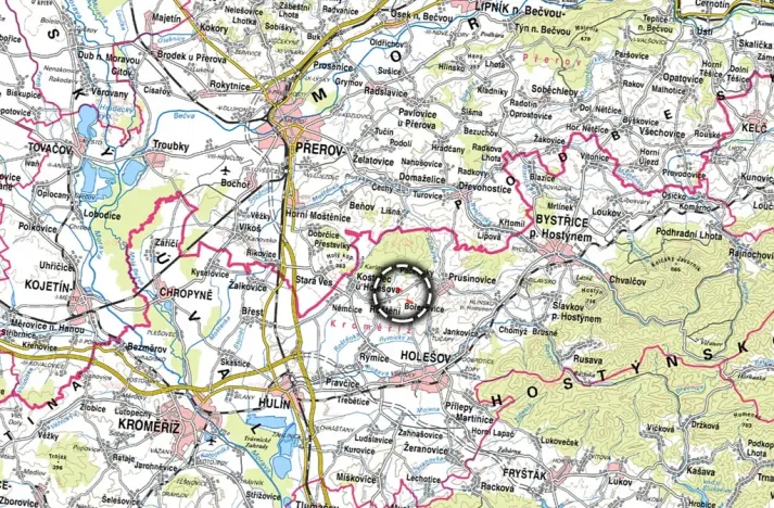 Prodej pole, Roštění, 14449 m2