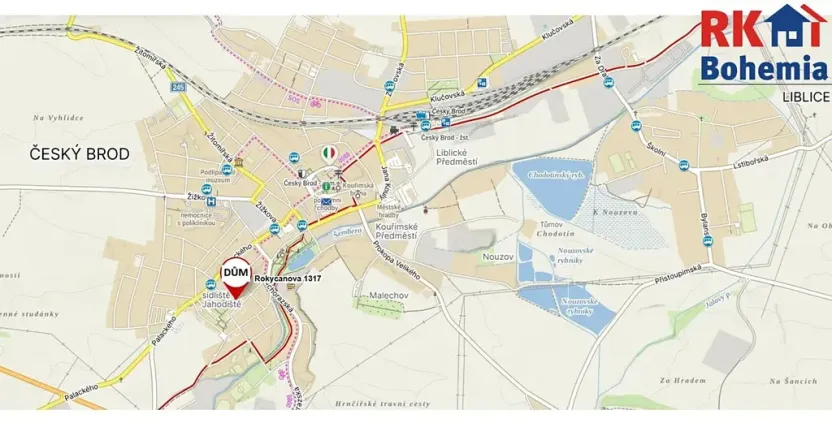 Prodej bytu 3+1, Český Brod, Rokycanova, 68 m2